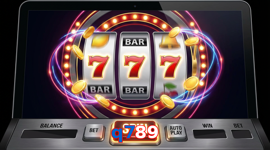 Main screen of Q789 slots page for PK players