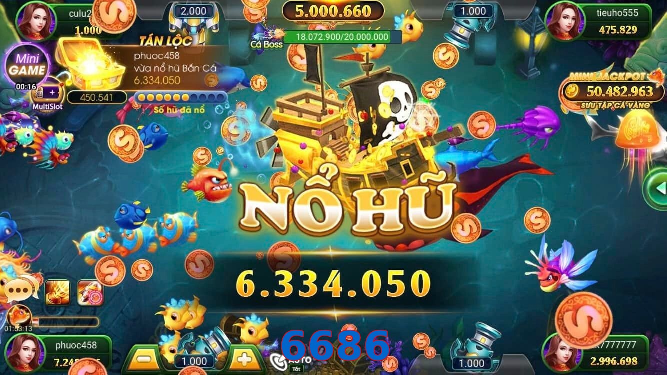 6686
