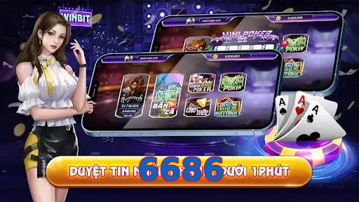 6686