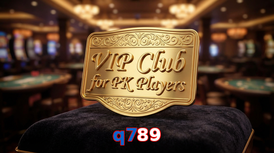 Main screen of Q789 vip page for PK players
